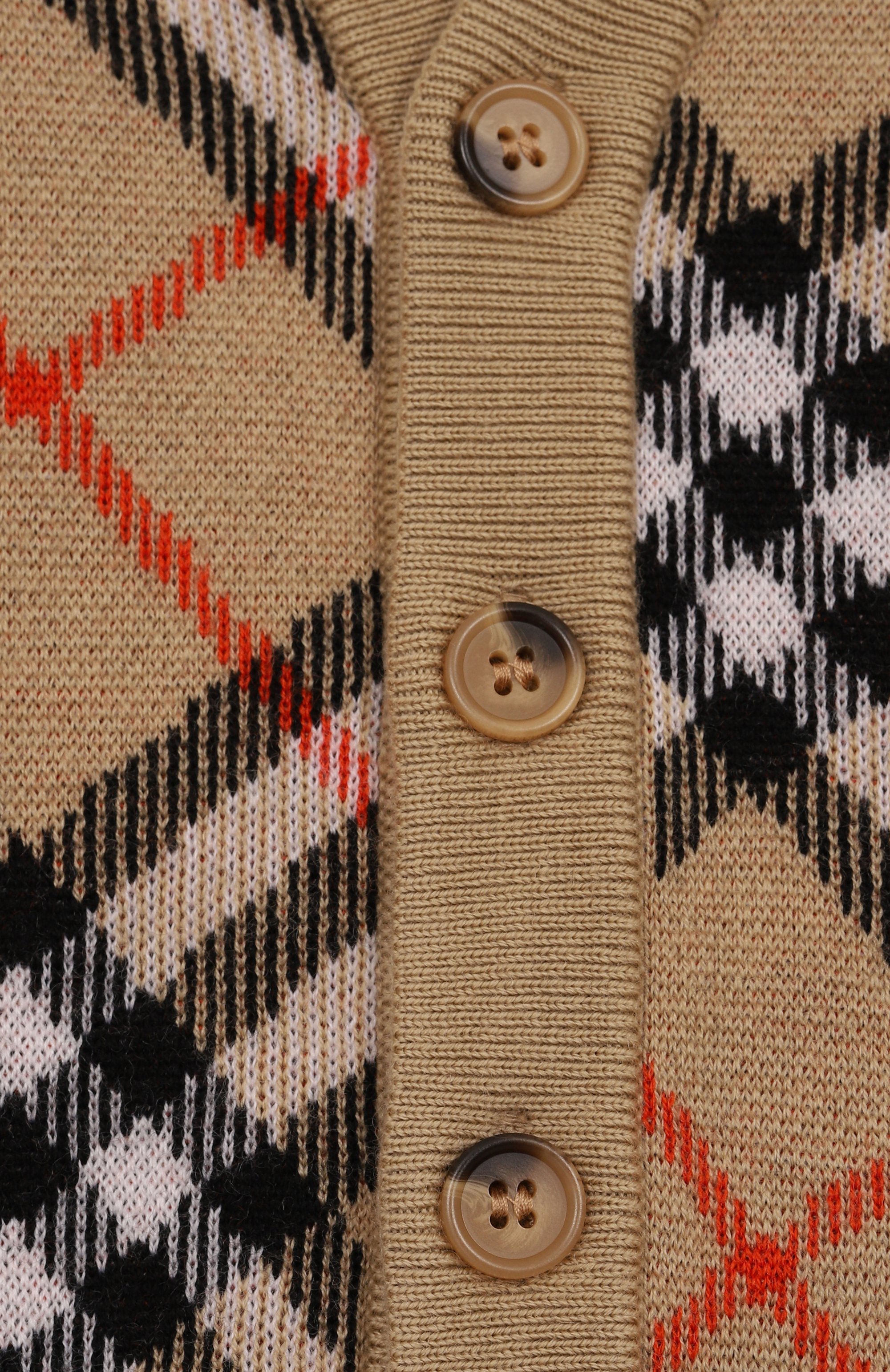 Шерстяной кардиган BURBERRY, арт. 8104312, фото 3