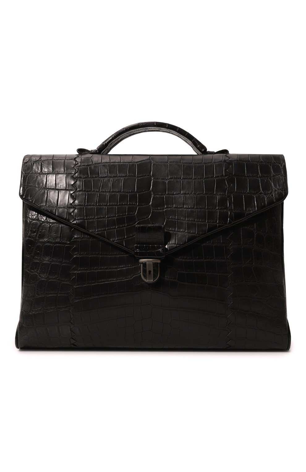 Портфель из кожи крокодила BOTTEGA VENETA, арт. 122139/VDBE0, фото 1