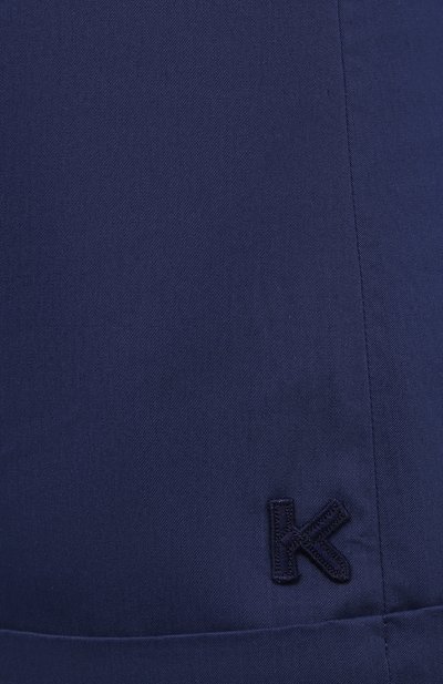 Хлопковые шорты KENZO синего цвета по цене 27850 руб., арт. FB52SH0539DG, фото 5 Хлопковые шорты KENZO, арт. FB52SH0539DG, фото 5