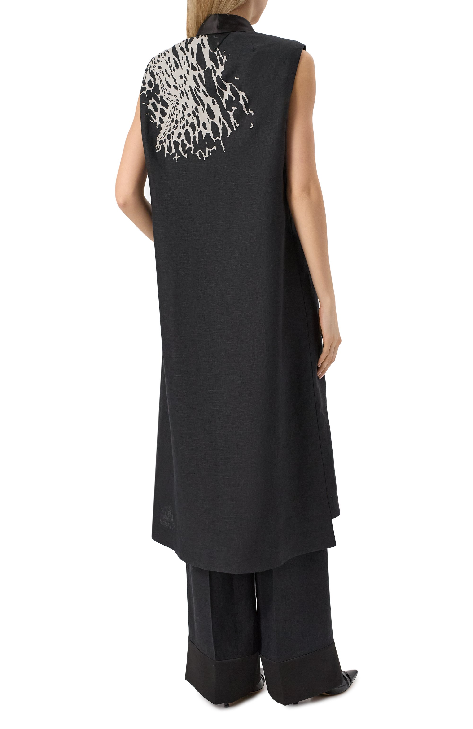 Льняное платье MIDGARD PARIS, арт. VT1602-LN-BK, фото 4