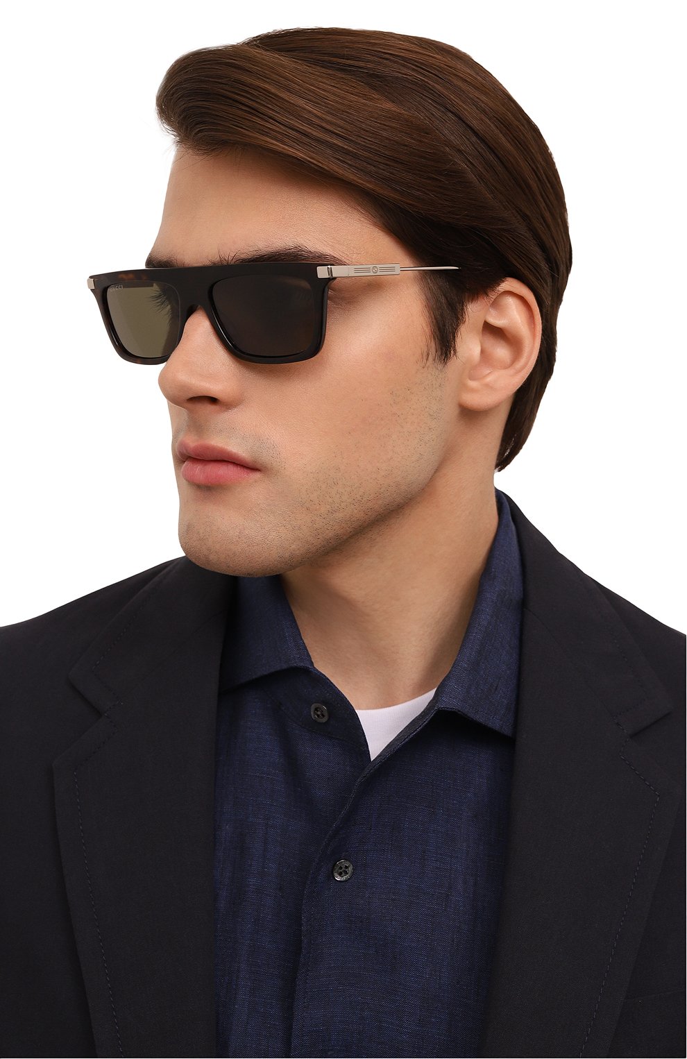 Солнцезащитные очки GUCCI коричневого цвета по цене 53100 руб., арт. GG1437S 002, фото 3 Солнцезащитные очки GUCCI, арт. GG1437S 002, фото 3