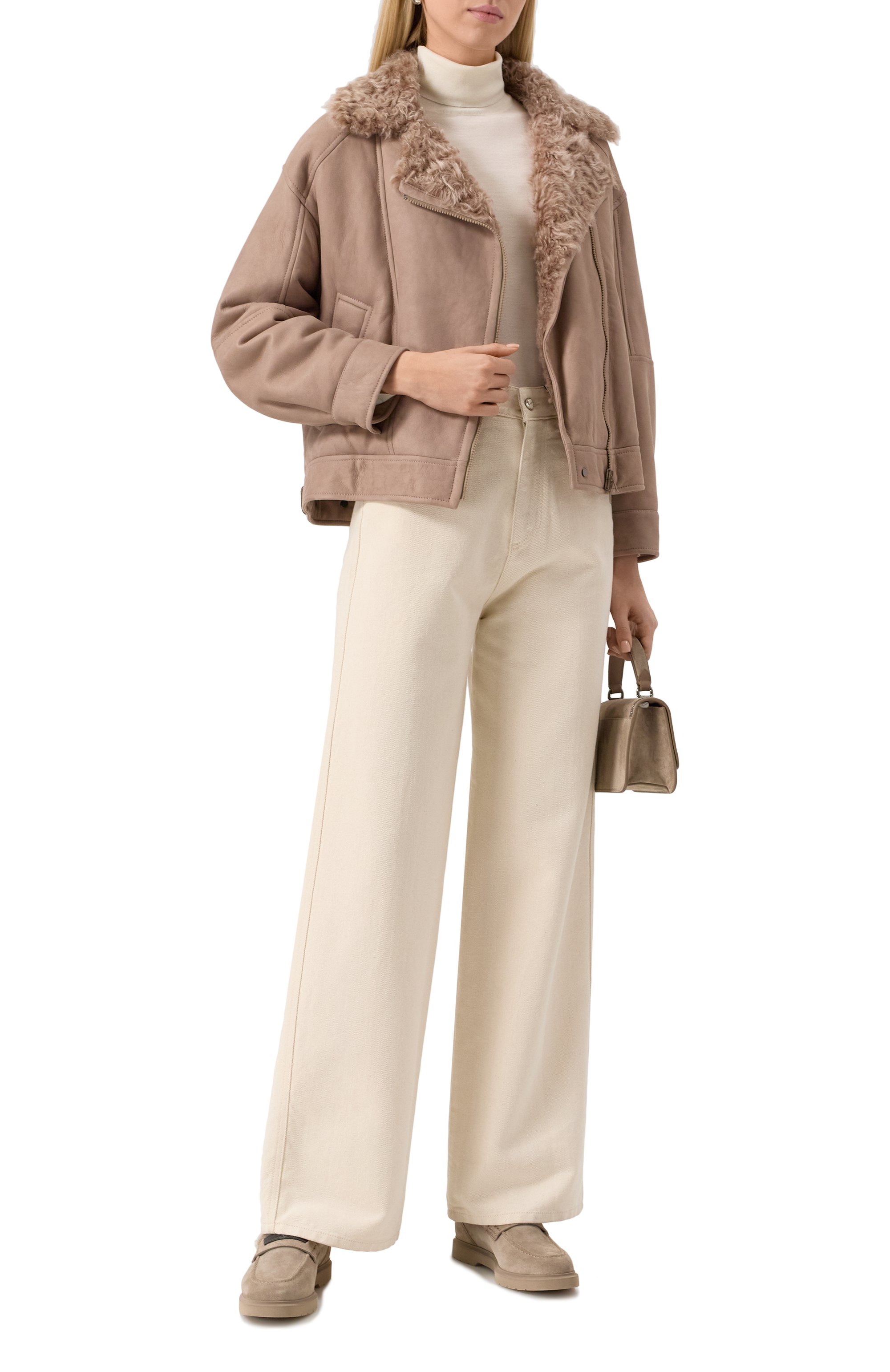 Дубленка из овчины BRUNELLO CUCINELLI, арт. MPMCY7994, фото 2