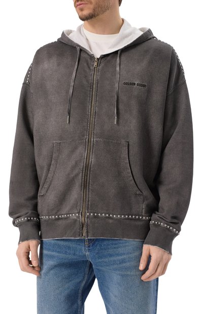 Хлопковая толстовка GOLDEN GOOSE DELUXE BRAND, арт. GUP01892.P001862, фото 3