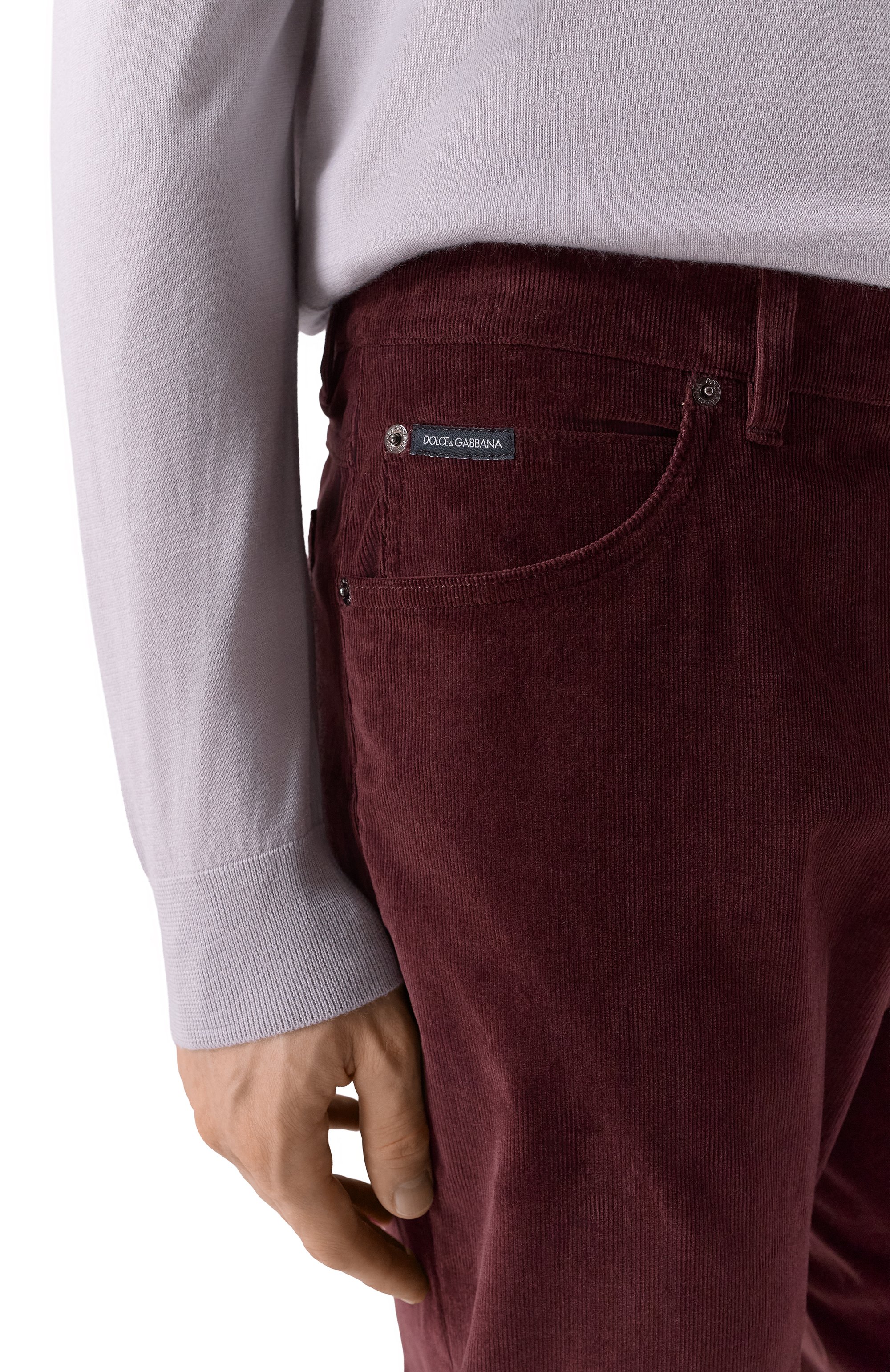 Вельветовые брюки DOLCE & GABBANA, арт. GYJCCT/GJ589, фото 5