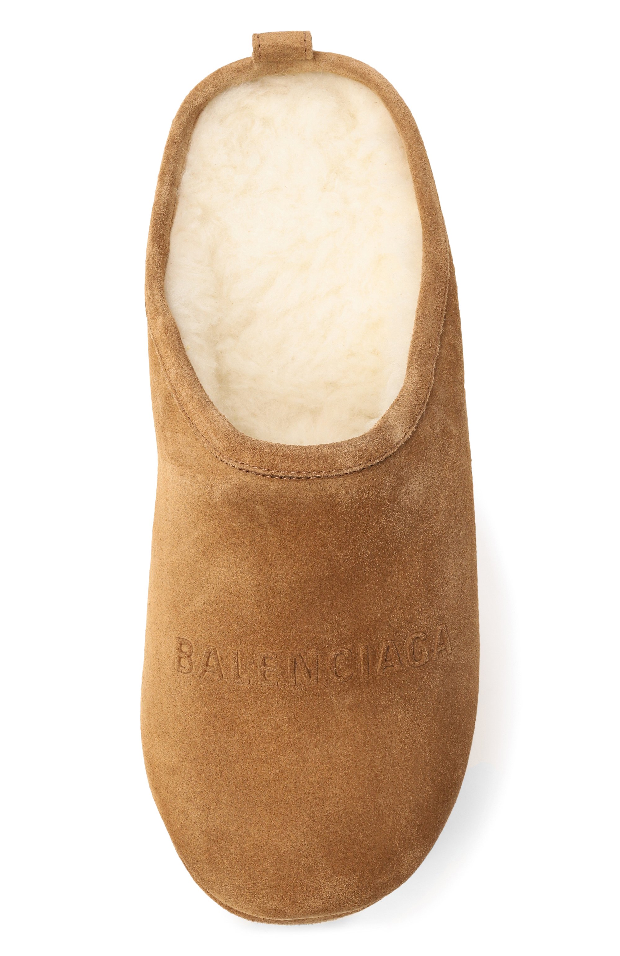 Замшевые сабо alaska BALENCIAGA светло-коричневого цвета по цене 106500 руб., арт. 825258/WBFC1, фото 6 Замшевые сабо alaska BALENCIAGA, арт. 825258/WBFC1, фото 6