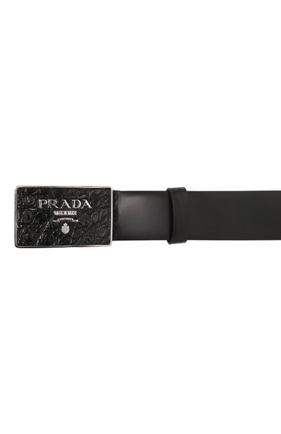 Кожаный ремень PRADA, арт. 2CC534-2FLL-F0002, фото 4