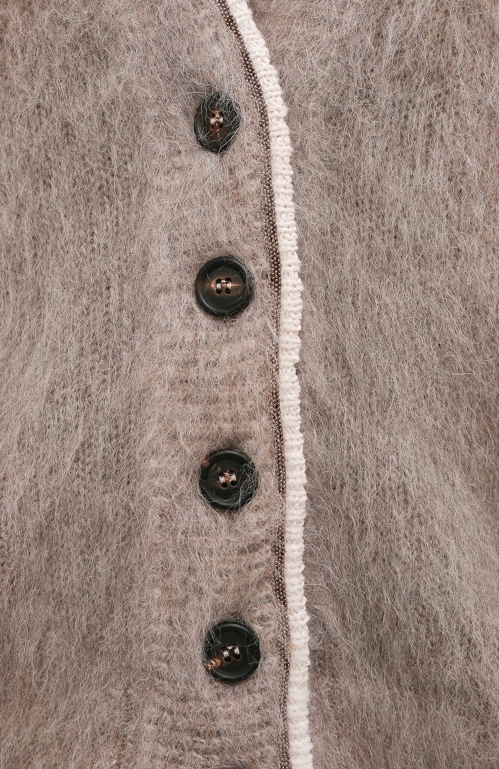 Кардиган из шерсти и кашемира BRUNELLO CUCINELLI, арт. M8U590826, фото 6