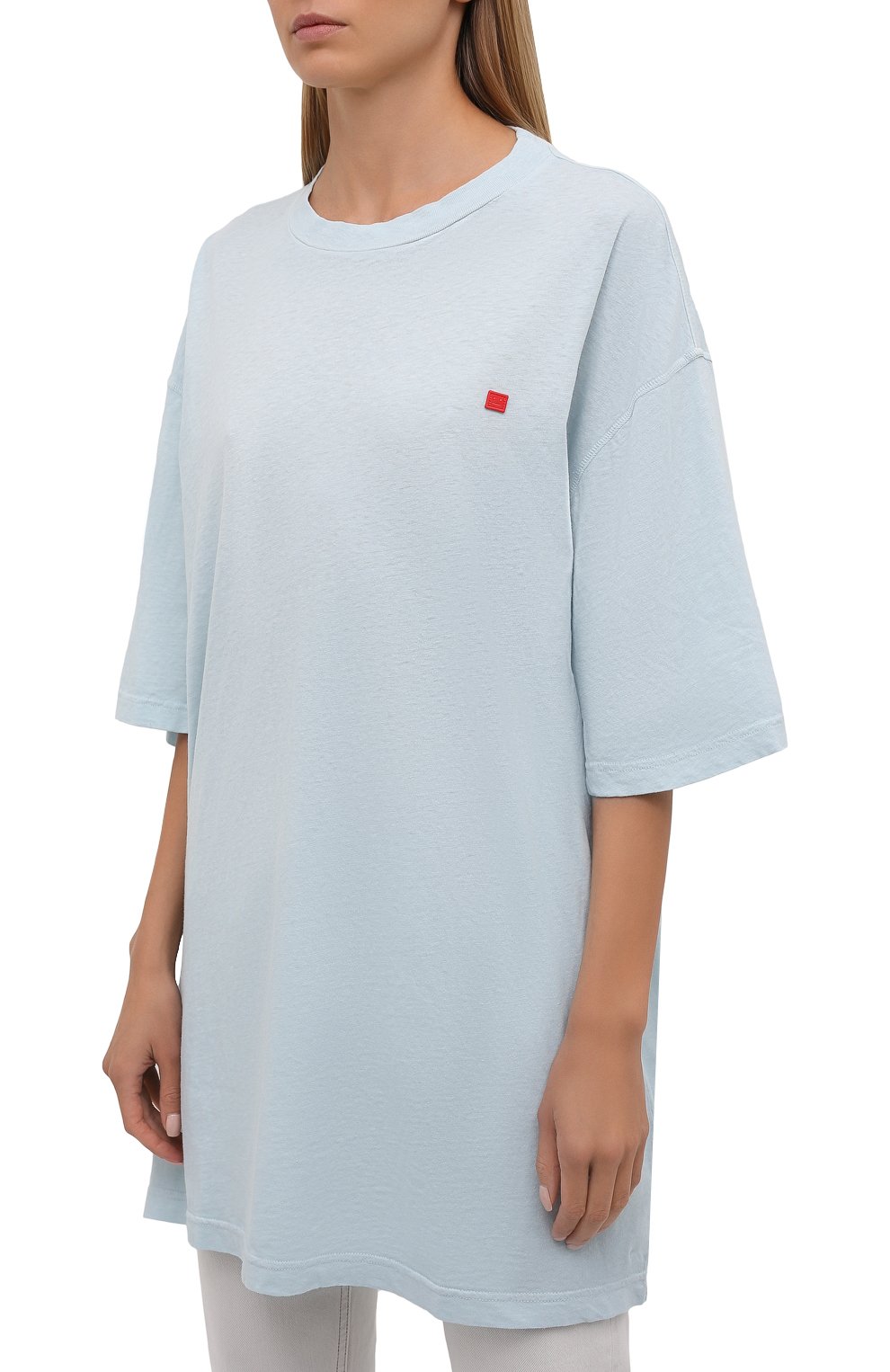 Хлопковая футболка ACNE STUDIOS, арт. CL0105/W, фото 3