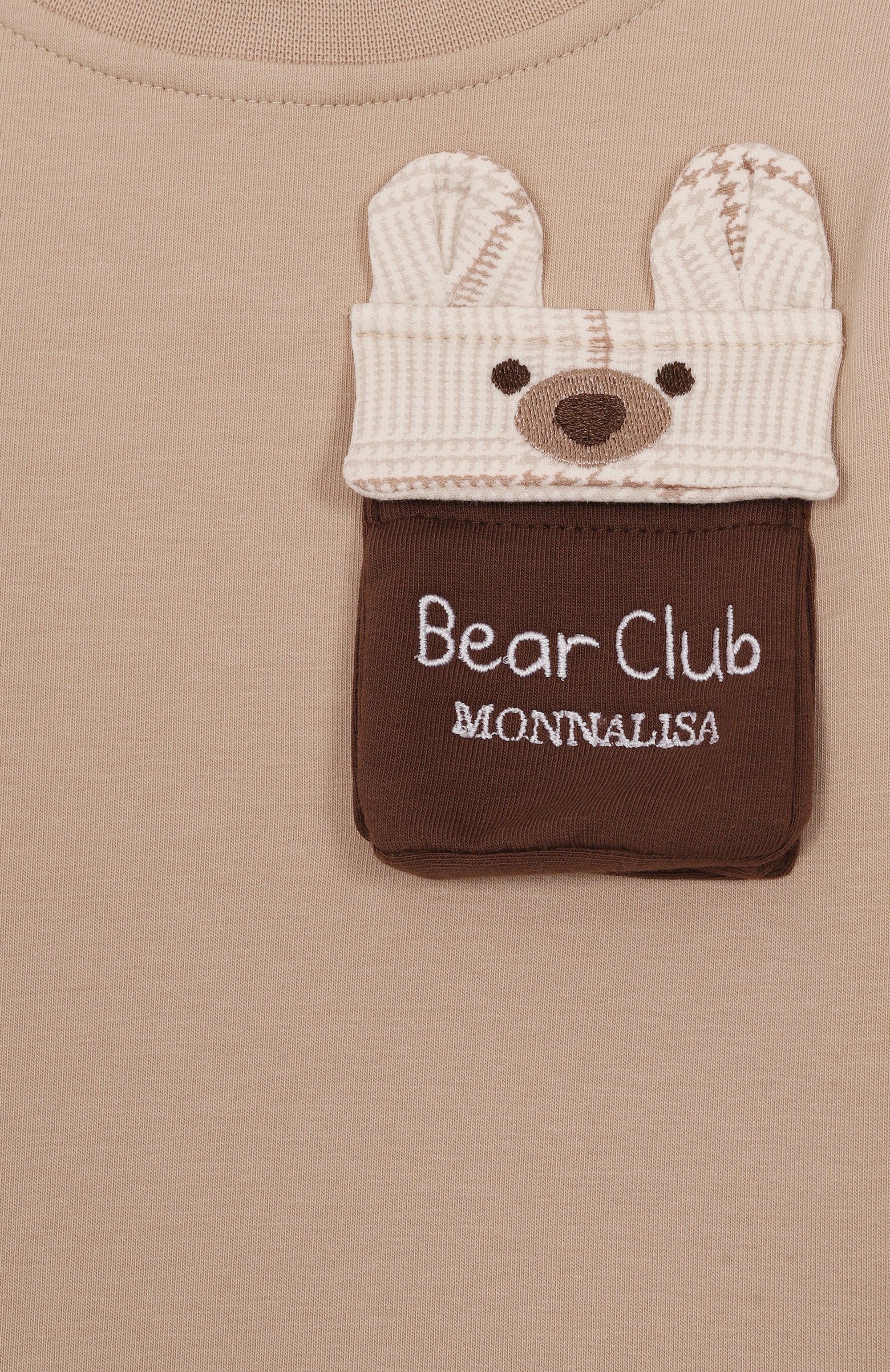 Хлопковый комплект из толстовки и брюк MONNALISA, арт. 28F500, фото 6