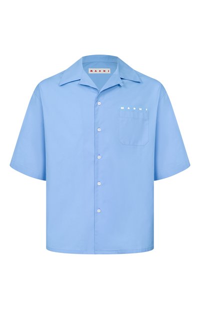Мужская хлопковая рубашка MARNI, арт. CUMU0213PP/USCT88