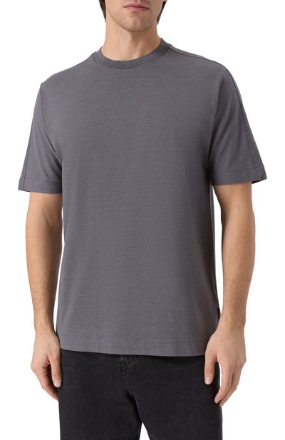 Футболка из лиоцелла и хлопка BOSS, арт. 50548962, фото 3