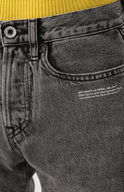 Джинсы с необработанным краем OFF-WHITE, арт. 0WYA008R197740577500, фото 5