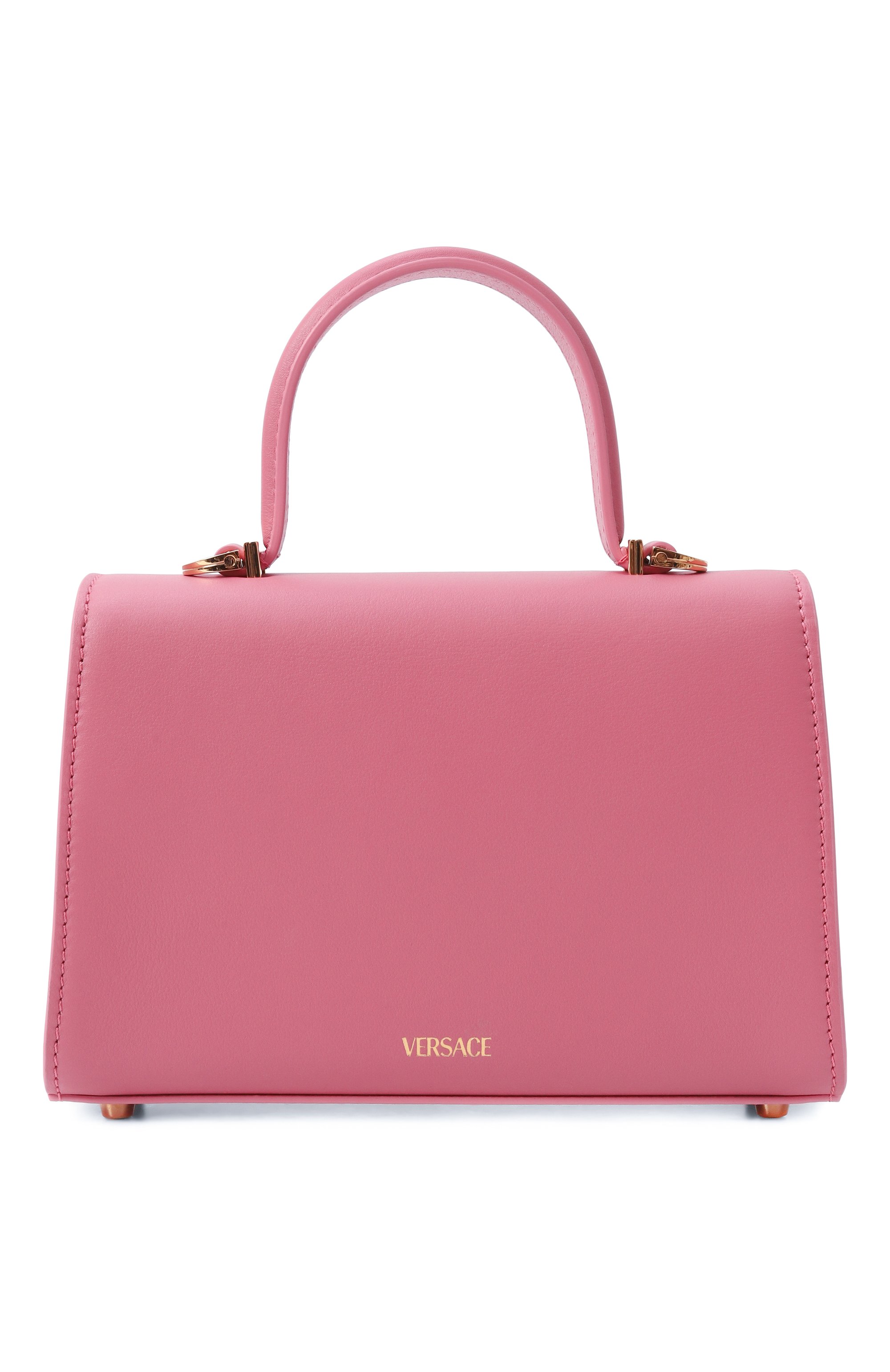 Сумка medusa'95 small VERSACE розового цвета по цене 281000 руб., арт. 1013824/1A10795, фото 6 Сумка medusa'95 small VERSACE, арт. 1013824/1A10795, фото 6