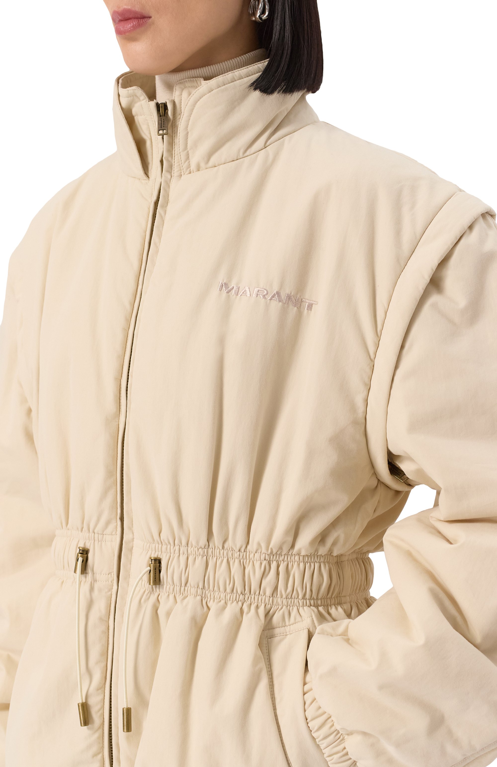 Хлопковая куртка ISABEL MARANT ETOILE, арт. 25PMA0007FB/C1C01E, фото 5