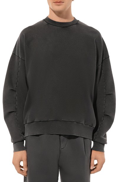 Хлопковый свитшот WHITE SAND, арт. 24WSU31 651-MR, фото 3