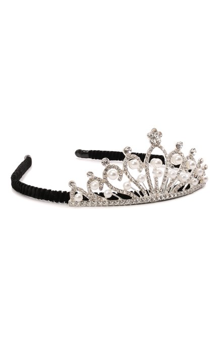 Детского ободок charm JUNEFEE серебряного цвета, арт. 6254 | Фото 2 (Региональные ограничения белый список (Axapta Mercury): RU)