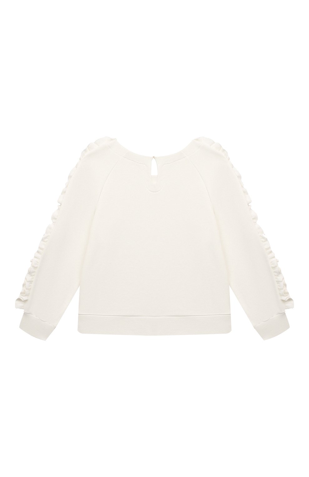 Хлопковый свитшот MONNALISA, арт. 79C600, фото 2