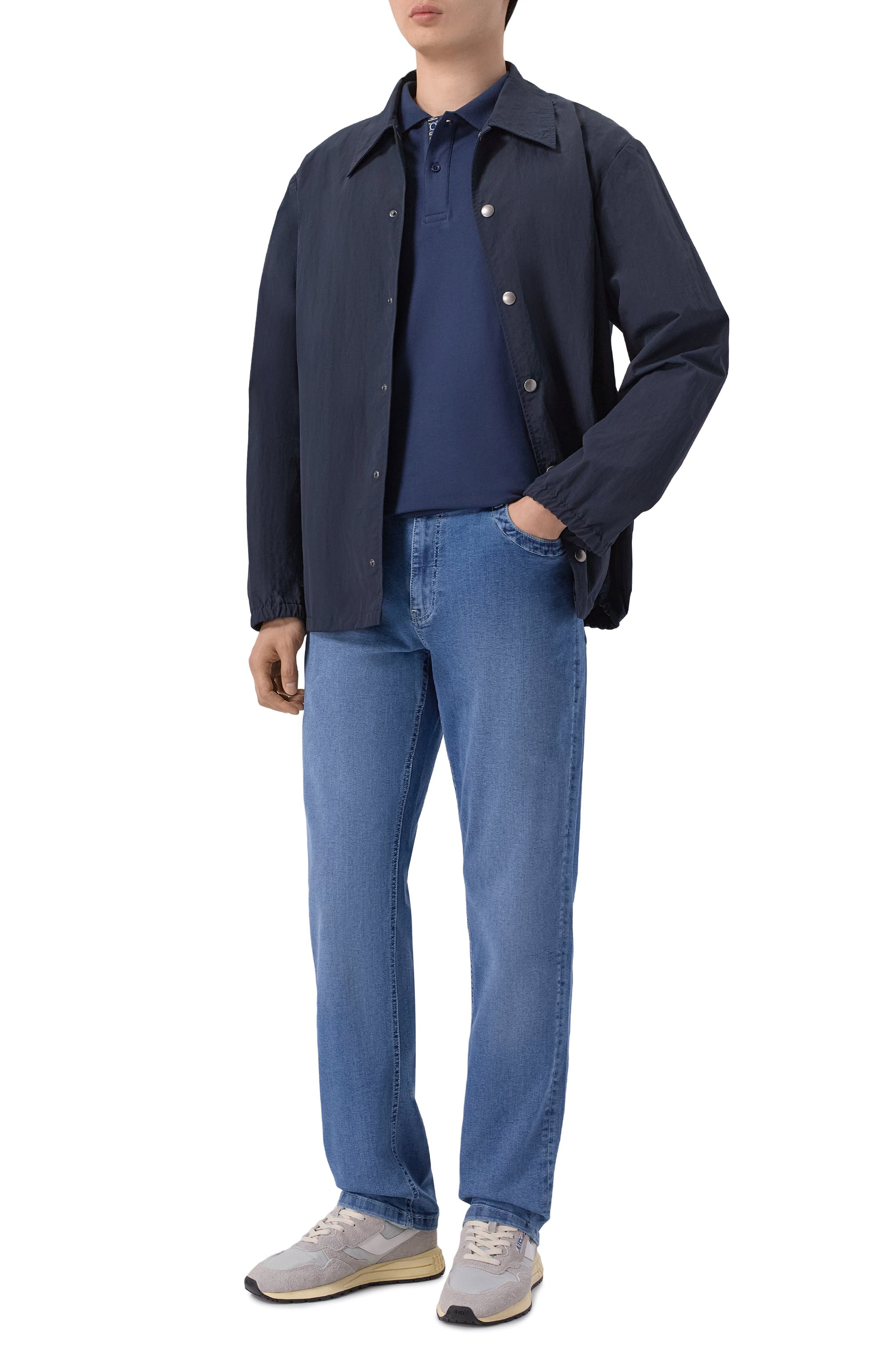 Джинсы DIRK BIKKEMBERGS синего цвета по цене 25050 руб., арт. BMD1649R, фото 2 Джинсы DIRK BIKKEMBERGS, арт. BMD1649R, фото 2