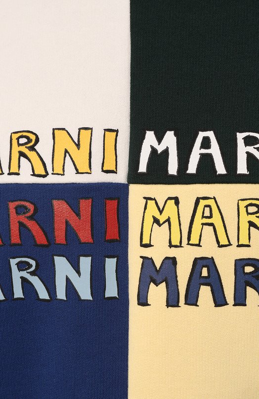 фото Хлопковый свитшот marni