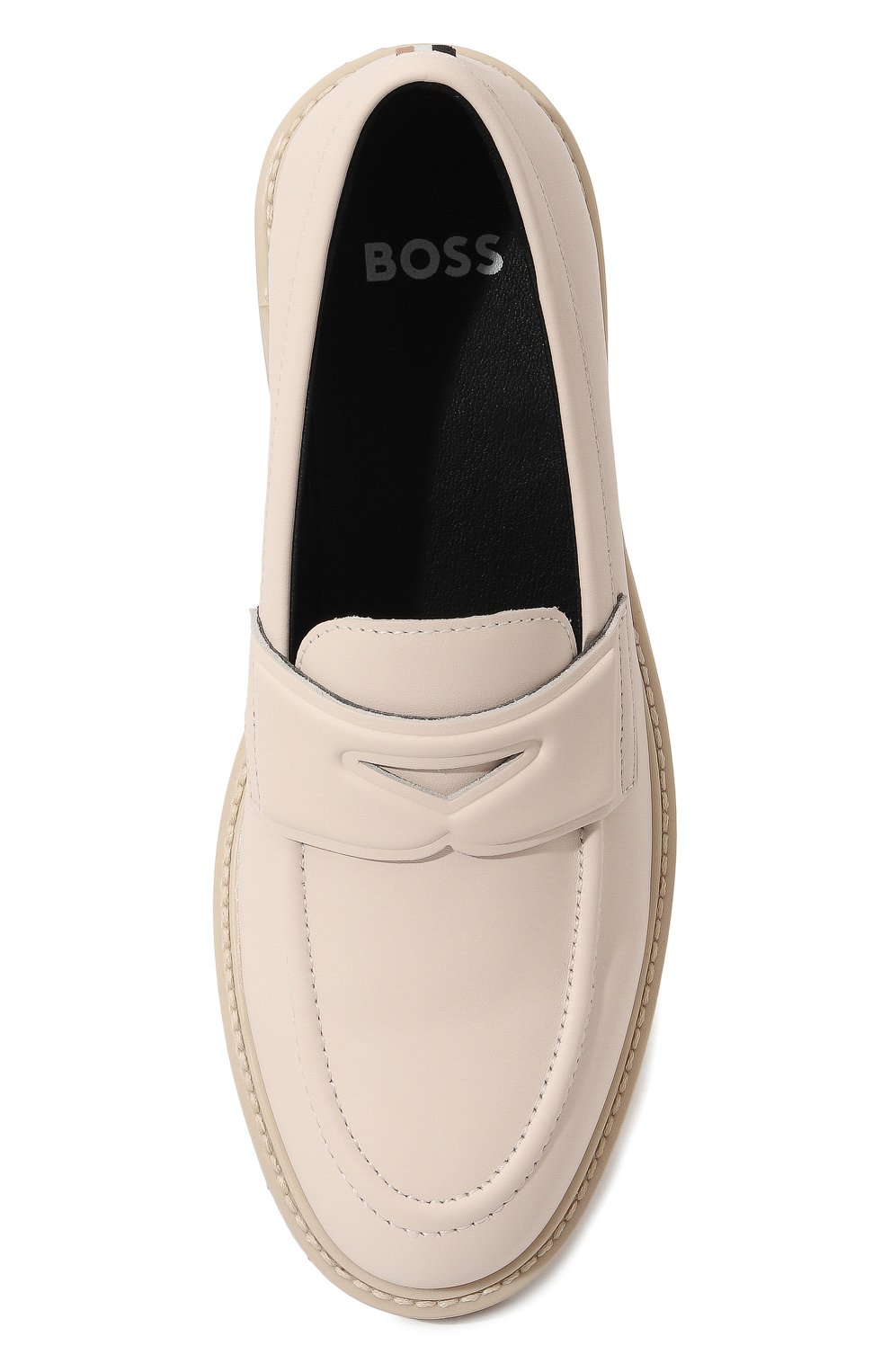 Кожаные лоферы BOSS, арт. 50498808, фото 6