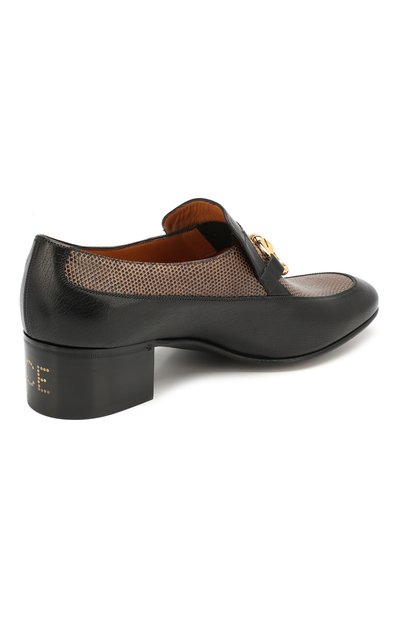 Лоферы с отделкой из кожи варана GUCCI, арт. 585860/1D040/VSAL, фото 4