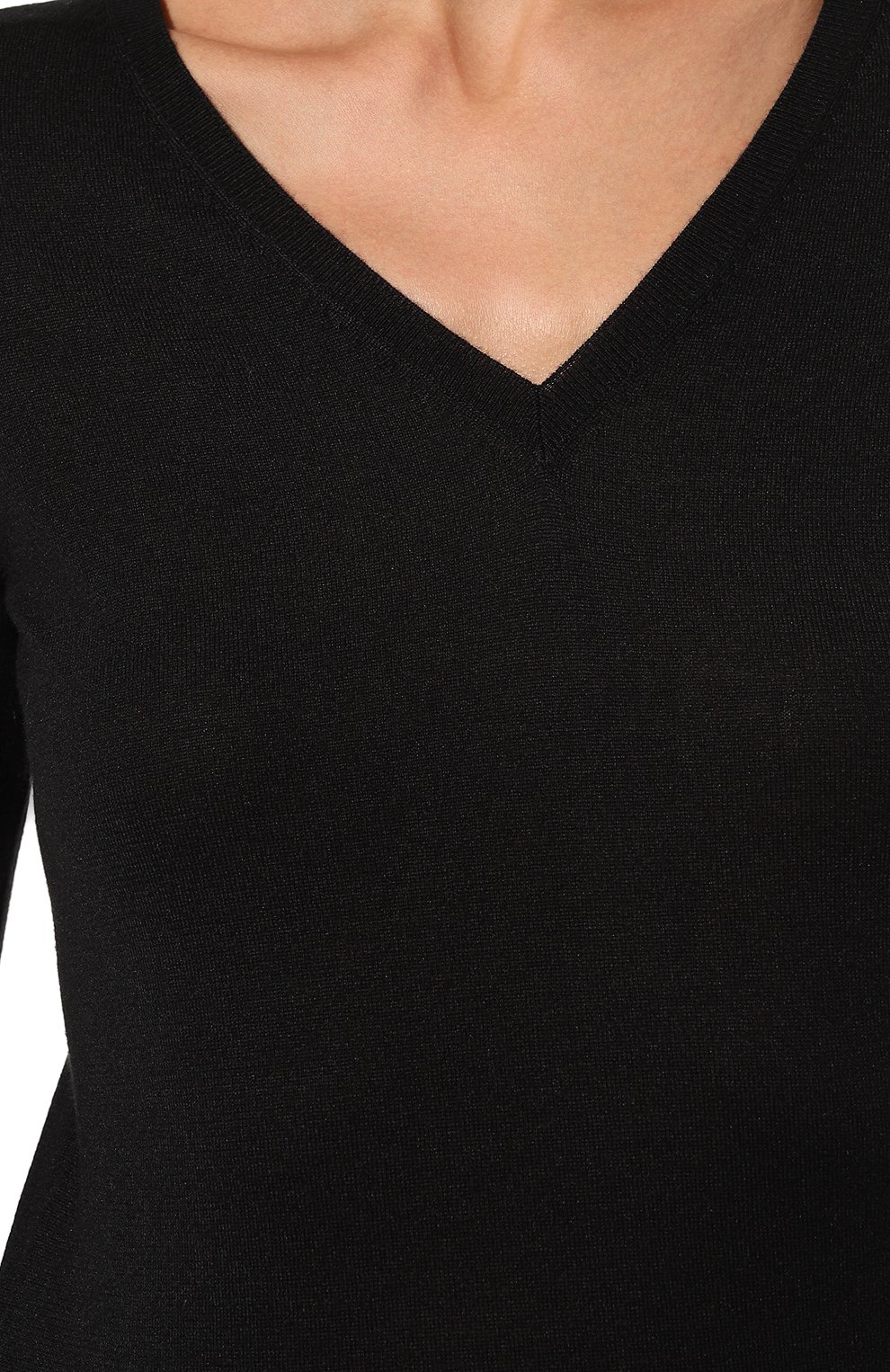 Пуловер из кашемира и шелка PRADA, арт. P24N1F-10G4-F0002-221, фото 5