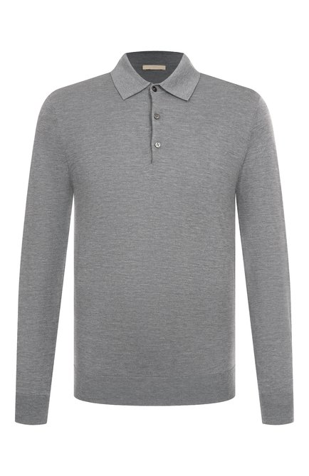 Мужской поло из шелка и хлопка 12 STOREEZ, арт. 133412