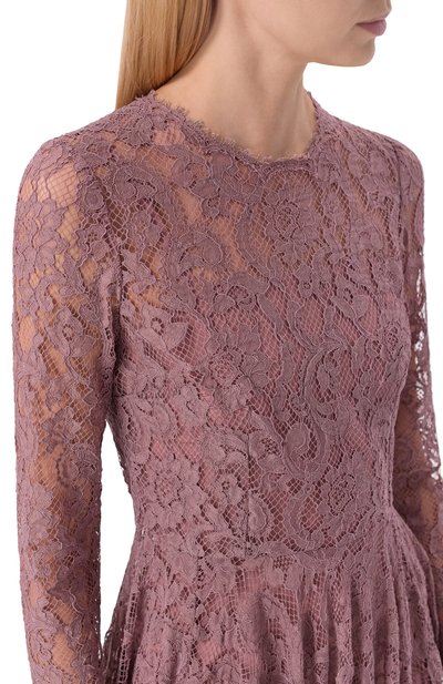 Платье из хлопка и вискозы DOLCE & GABBANA, арт. F6TJ0T/ILMDR, фото 4