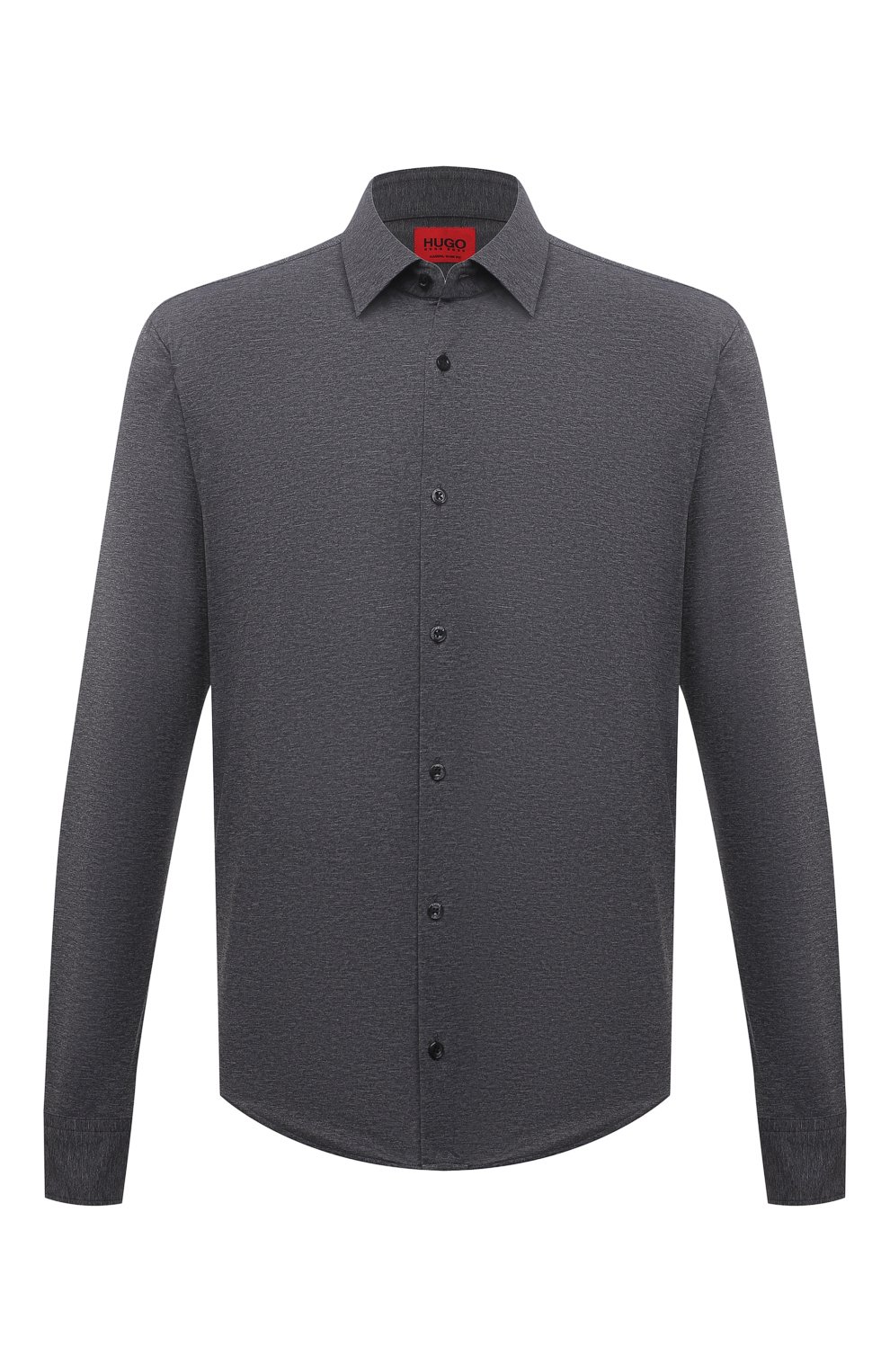 Рубашка HUGO серого цвета по цене 19550 руб., арт. 50450184, фото 1 Рубашка HUGO, арт. 50450184, фото 1