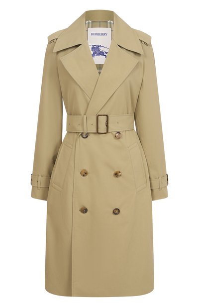 Женский хлопковый тренч BURBERRY, арт. 8106349