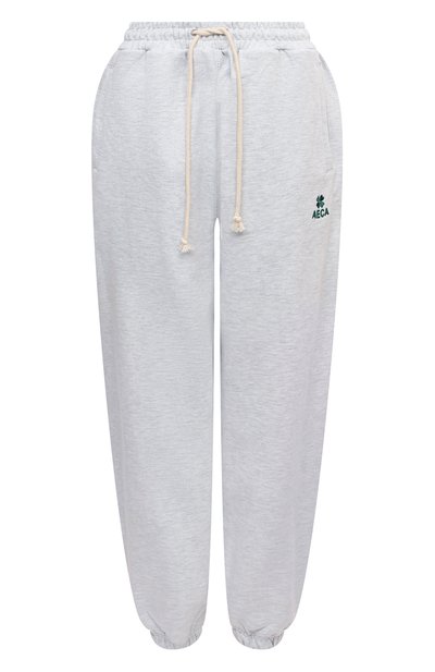 Женские хлопковые джоггеры AECA WHITE, арт. AWCMFWBDBSLSO001C0.LIGHT GREY (L)