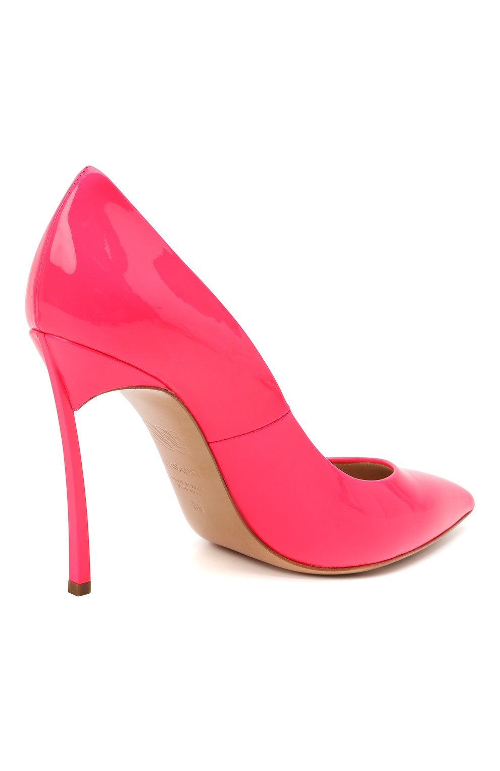 Кожаные туфли CASADEI розового цвета по цене 74250 руб., арт. 1F161D100TFLU004201, фото 4 Кожаные туфли CASADEI, арт. 1F161D100TFLU004201, фото 4