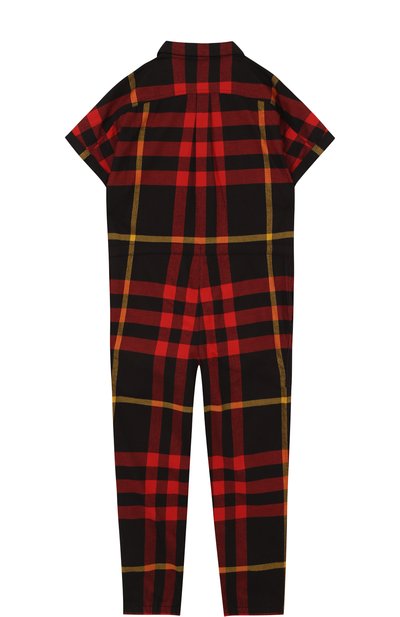 Хлопковый комбинезон с принтом BURBERRY, арт. 4063101, фото 2