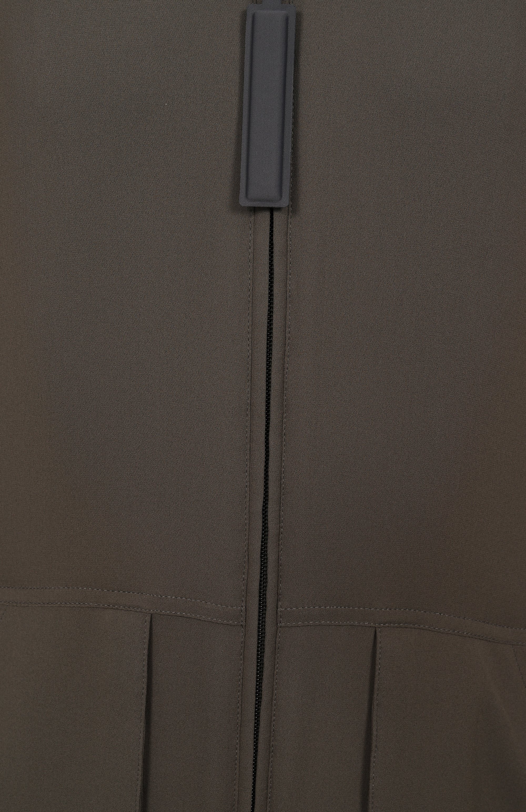 Шелковая куртка GIORGIO ARMANI хаки цвета по цене 481500 руб., арт. GW000757/TE10814, фото 6 Шелковая куртка GIORGIO ARMANI, арт. GW000757/TE10814, фото 6