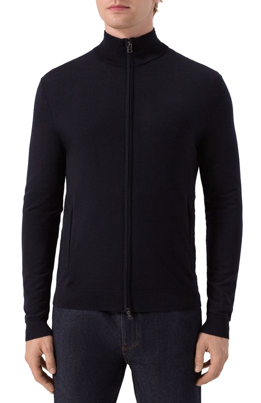 Шерстяной кардиган Bogner 88589785 Синий  88589785 Фото 3