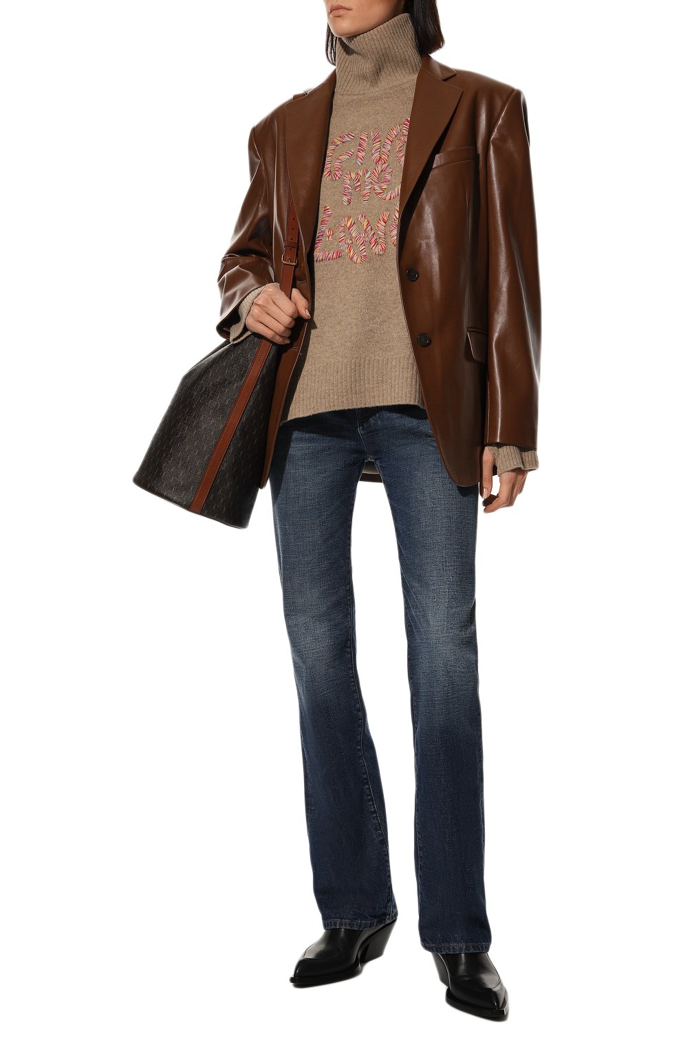 Шерстяной свитер ZADIG AND VOLTAIRE бежевого цвета по цене 42900 руб., арт. KWSW01471, фото 2 Шерстяной свитер ZADIG AND VOLTAIRE, арт. KWSW01471, фото 2