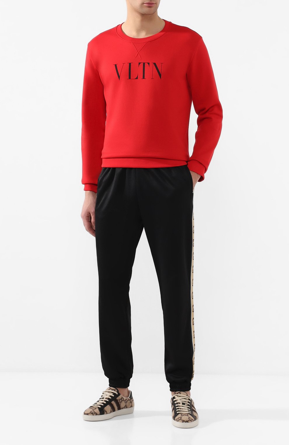 Хлопковый свитшот VALENTINO, арт. TV3MF10G3TV, фото 2