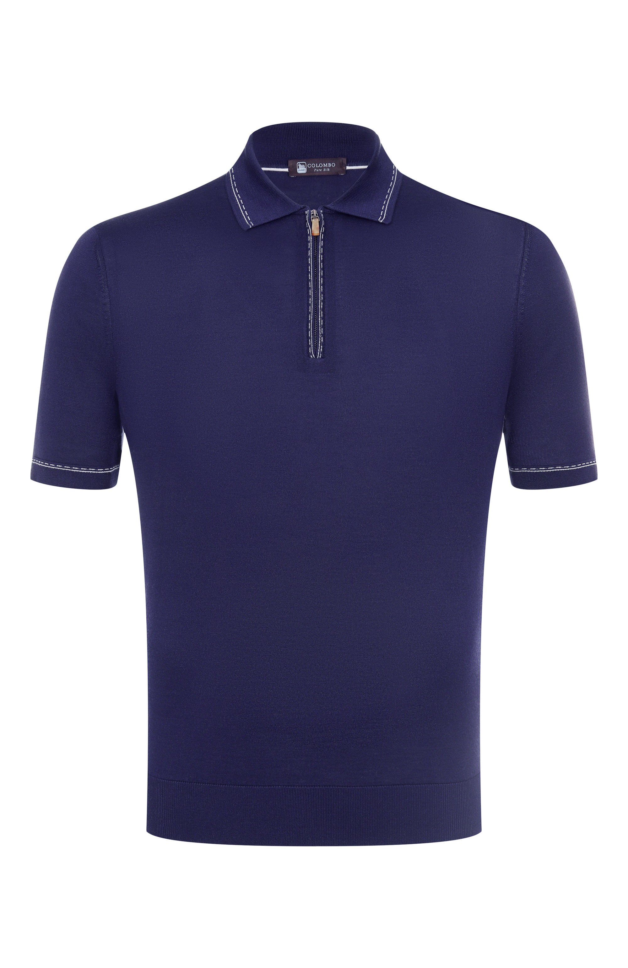 Шелковое поло COLOMBO, арт. MA04603/STA/4-120AN-M, фото 1