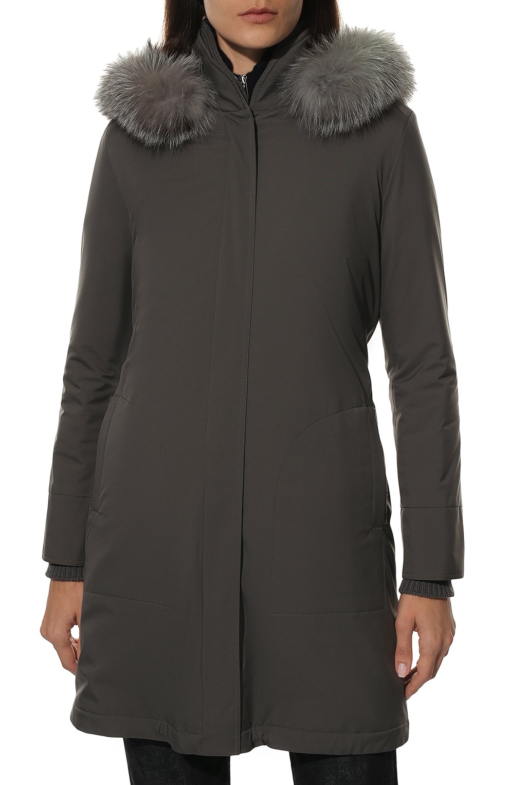 Парка с меховой отделкой капюшона LORO PIANA, арт. FAE5502, фото 3