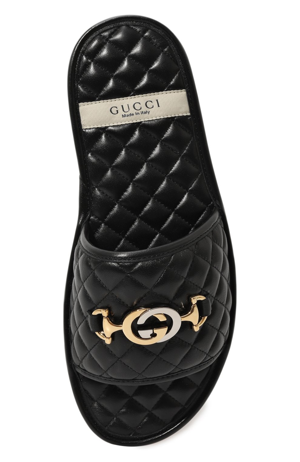 Кожаные шлепанцы GUCCI, арт. 583495 DLC00, фото 4