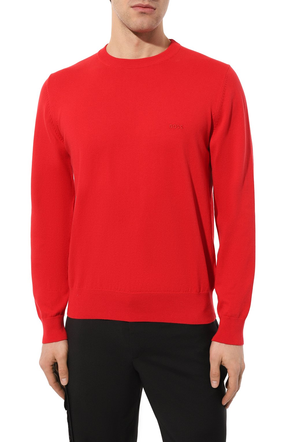 Хлопковый джемпер BOSS, арт. 50506023, фото 3