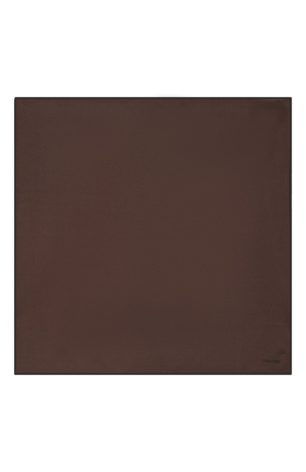 Шелковый платок TOM FORD коричневого цвета по цене 19750 руб., арт. 6TF90/TF312, фото 3 Шелковый платок TOM FORD, арт. 6TF90/TF312, фото 3
