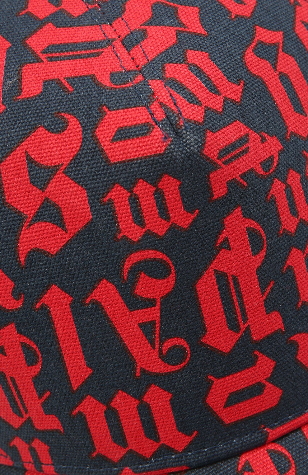 Хлопковая бейсболка PALM ANGELS красного цвета по цене 17550 руб., арт. PMLB018R21FAB0014625, фото 3 Хлопковая бейсболка PALM ANGELS, арт. PMLB018R21FAB0014625, фото 3