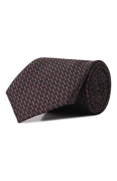 Мужской шелковый галстук CANALI, арт. 18/HJ04065