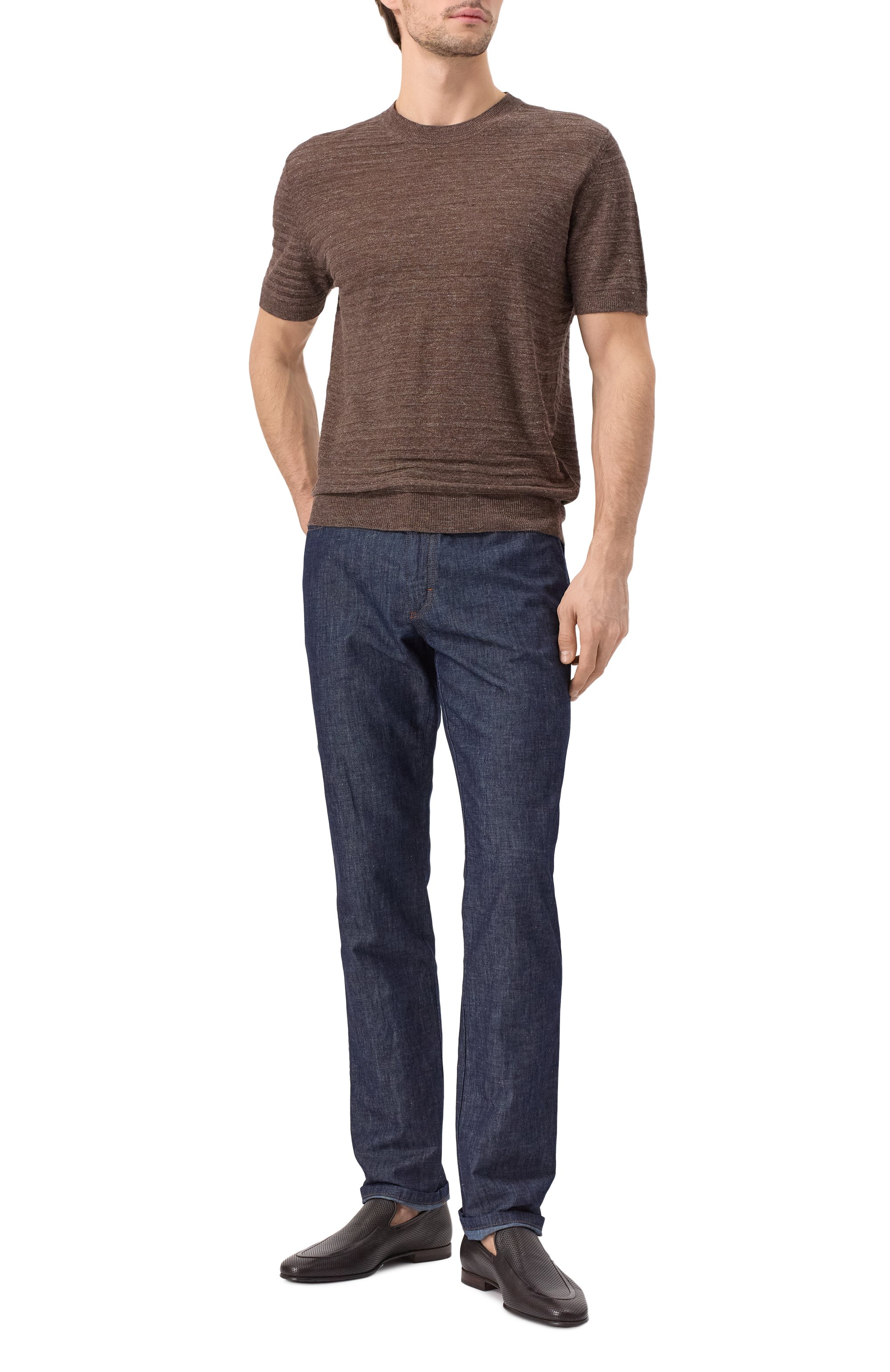 Кожаные лоферы BARRETT, арт. 171U002.7, фото 2