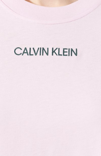 Хлопковая футболка CALVIN KLEIN, арт. QS6241E, фото 5