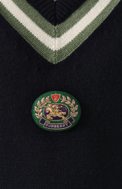 Пуловер из смеси шерсти и кашемира BURBERRY, арт. 8007851, фото 5