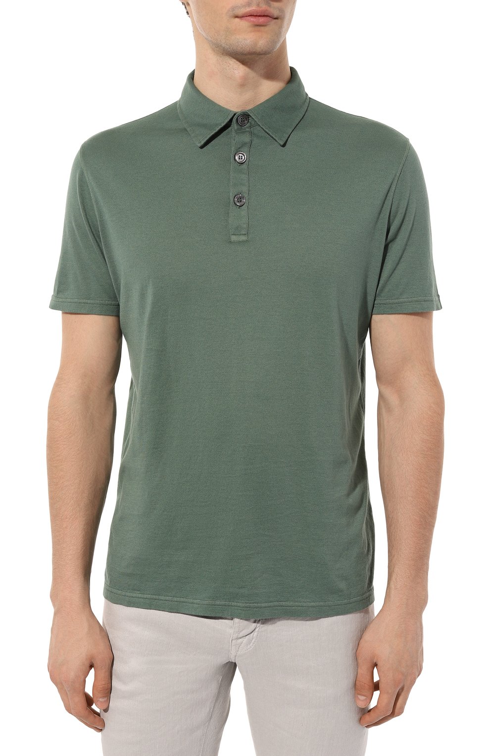Поло из хлопка и кашемира KITON, арт. UMK0228, фото 3