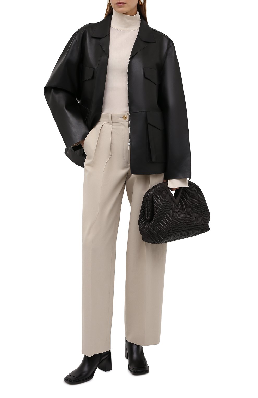 Кожаная куртка TOTEME, арт. 213-108-737, фото 2