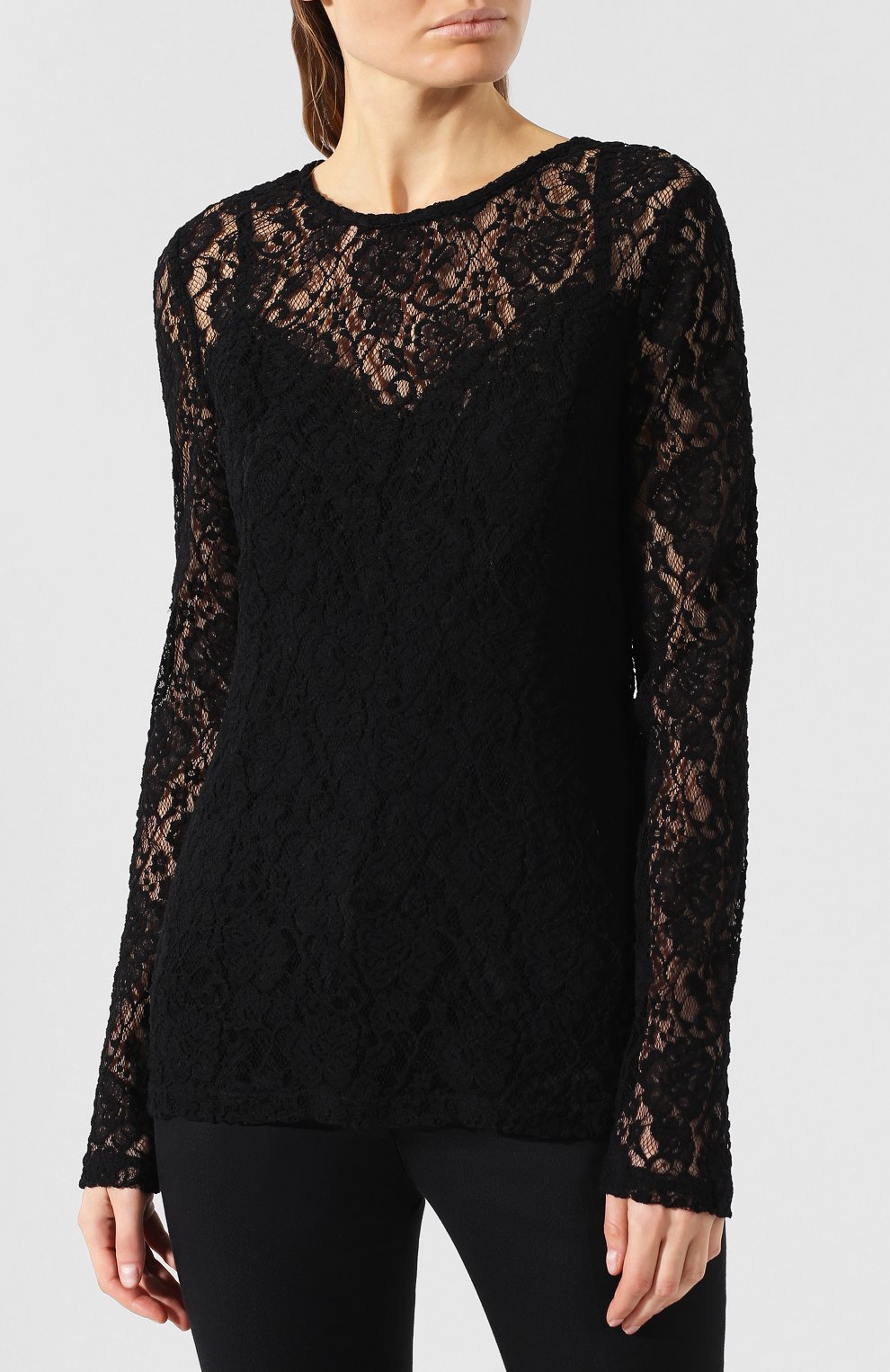 Кружевной топ DOLCE & GABBANA, арт. F73G8T/FLMPS, фото 3